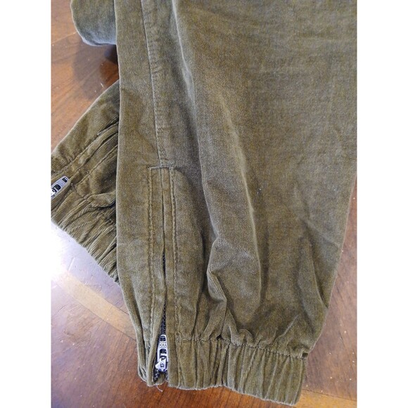 Sanctuary Mia Trooper Brown Corduroy Elastic Waist Cargo Jogger Pants XS Pull On - Picture 9 of 12